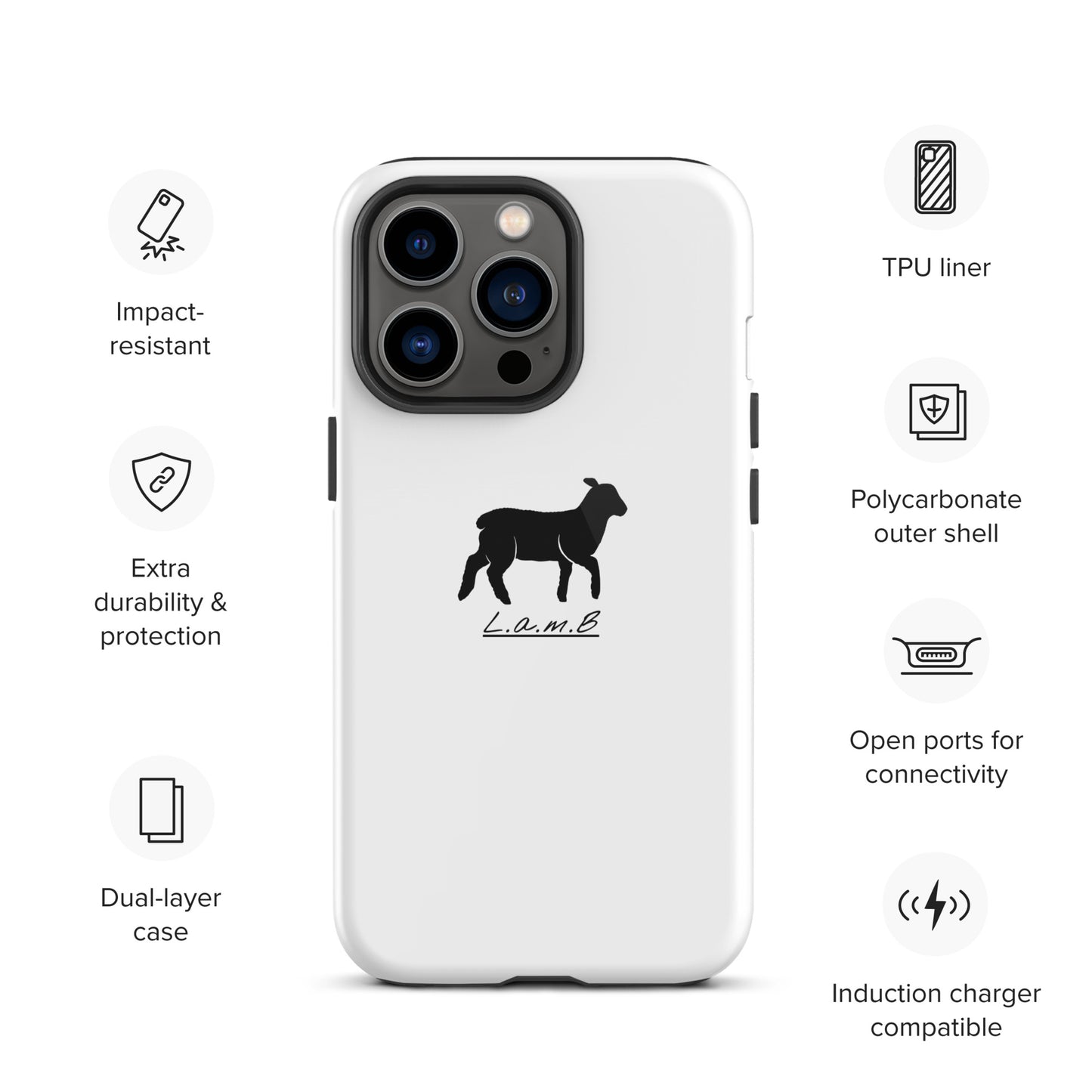 Lamb Tough iPhone Case