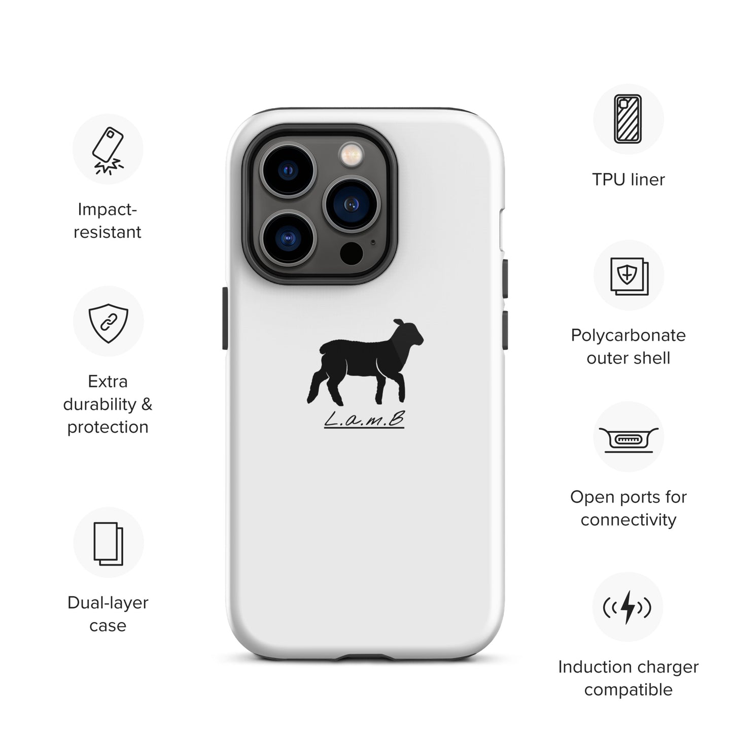 Agneau dur Coque et skin iPhone