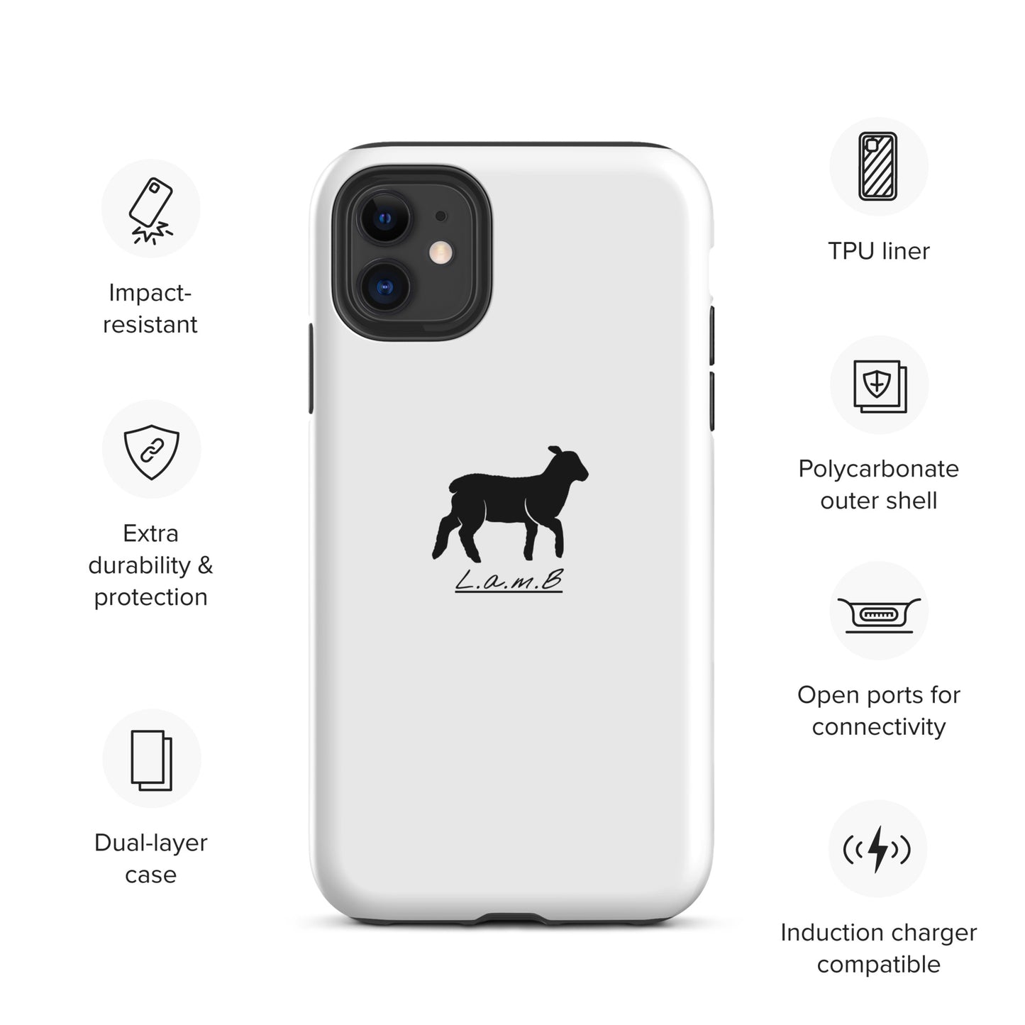 Lamb Tough iPhone Case