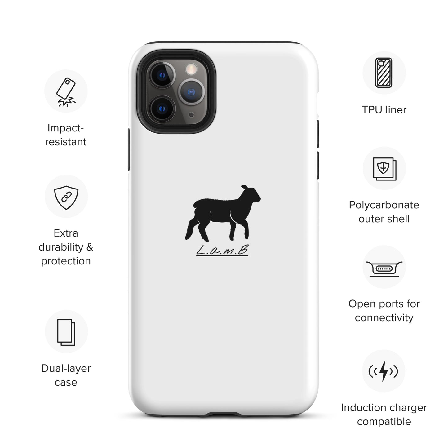 Lamb Tough iPhone Case