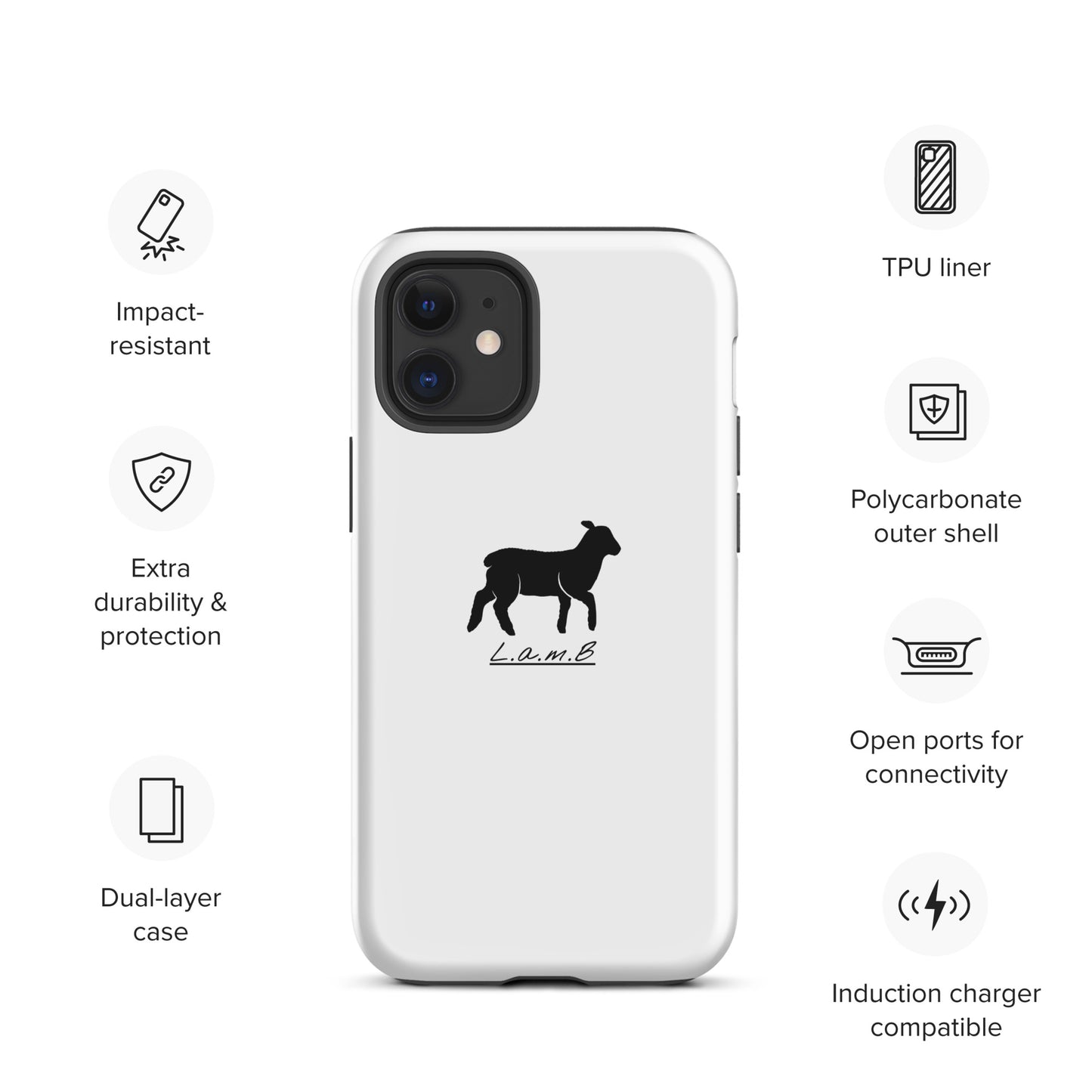 Lamb Tough iPhone Case