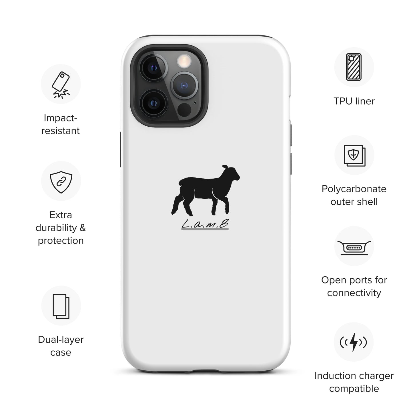 Lamb Tough iPhone Case