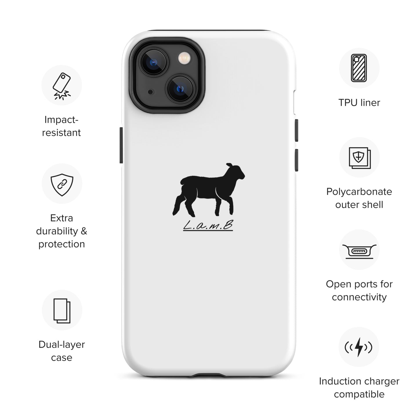 Agneau dur Coque et skin iPhone