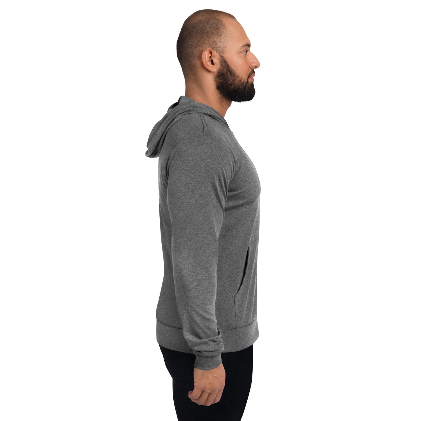 Unisex Zip Hoodie (GREY/BLACK COLORS) - Lamb Fashion Store